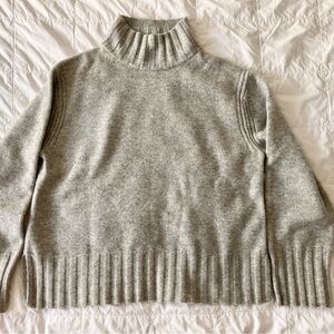 J. Crew Gray Cashmere Sweater